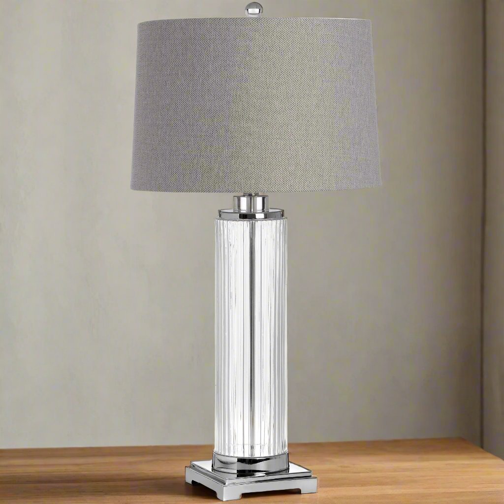 Roma Glass Table Lamp