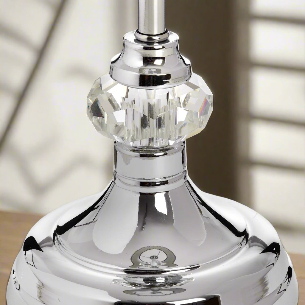 Genoa Chrome Table Lamp