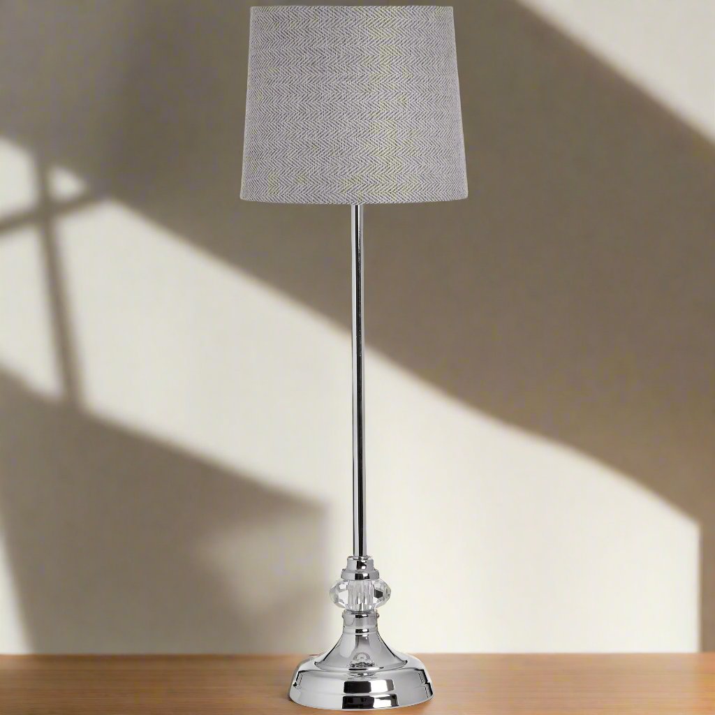 Genoa Chrome Table Lamp