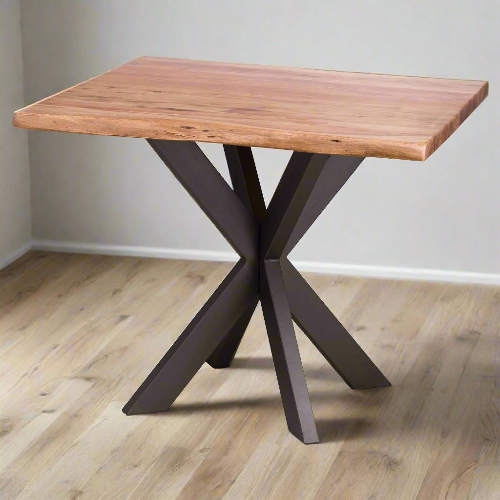 Live Edge Collection Square Dining Table