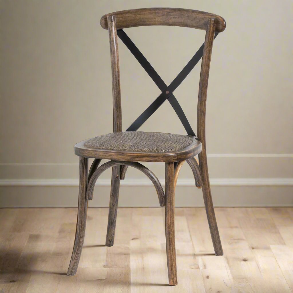 Cross Back Dining Chair