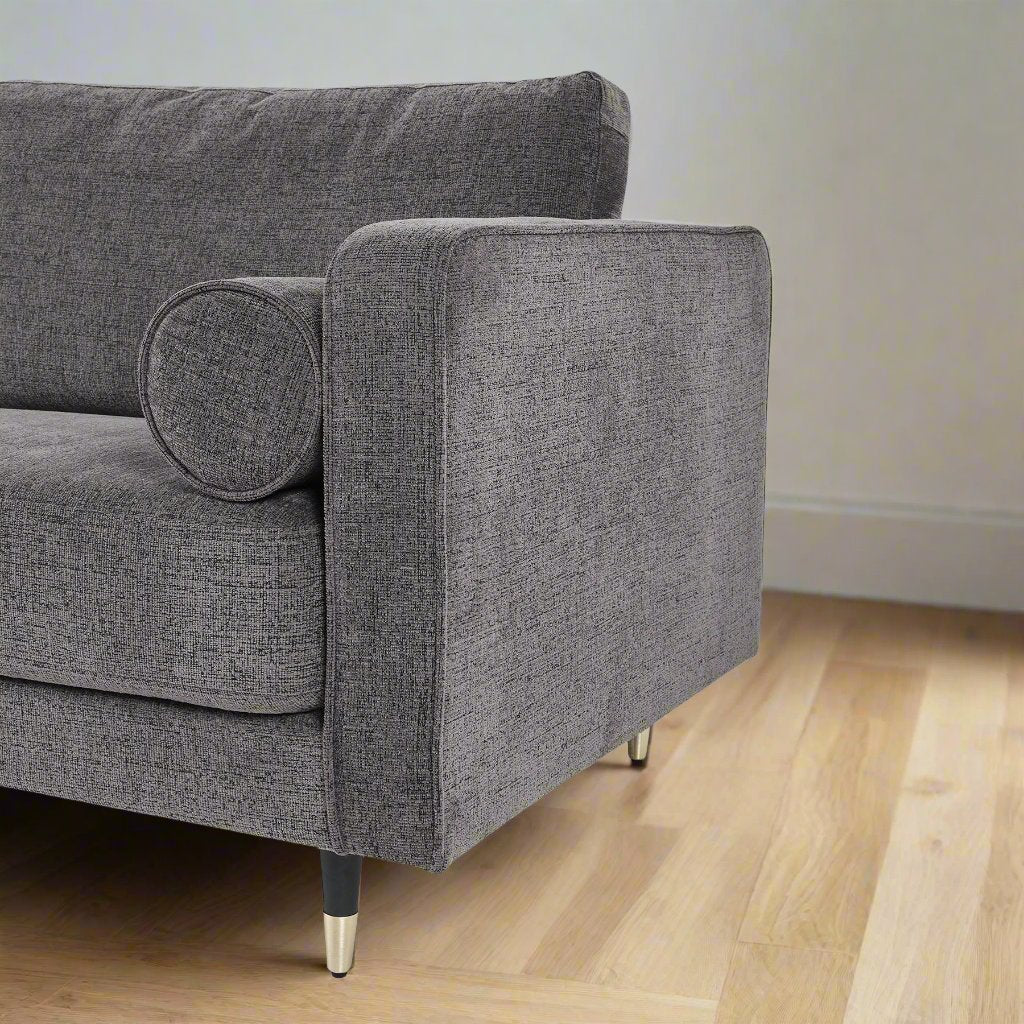 Hampton Grey Large Sofa