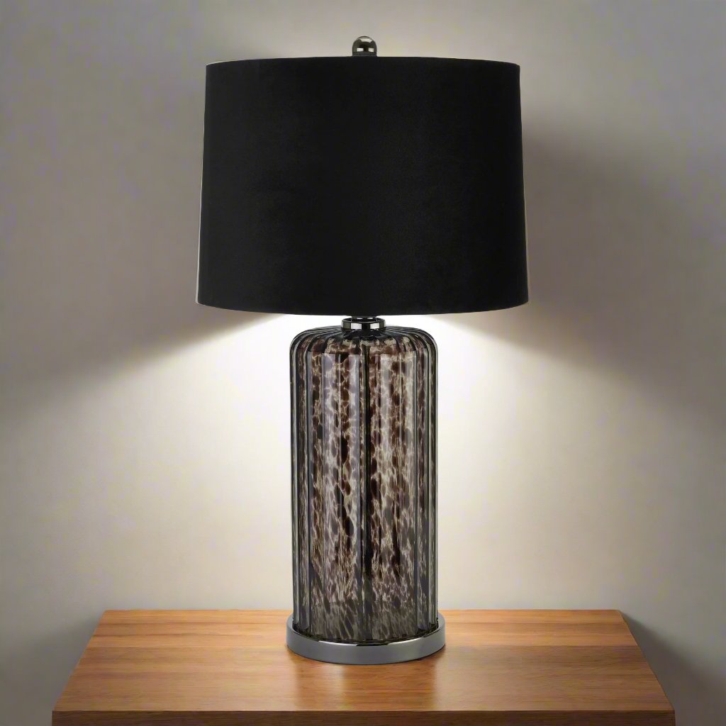 Black Dapple Alberta Lamp