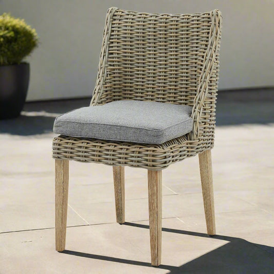 Amalfi Collection Outdoor Round Dining Chair