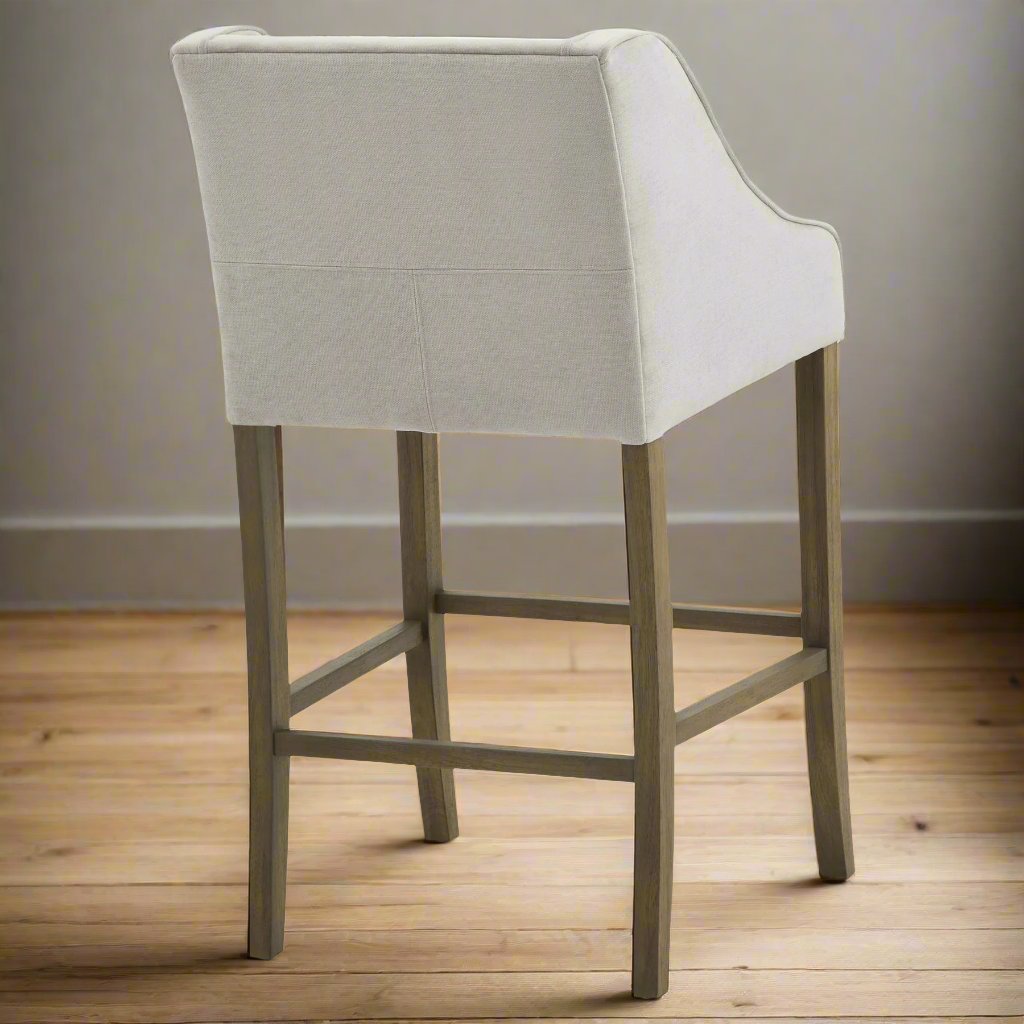 Epsom Grey Barstool