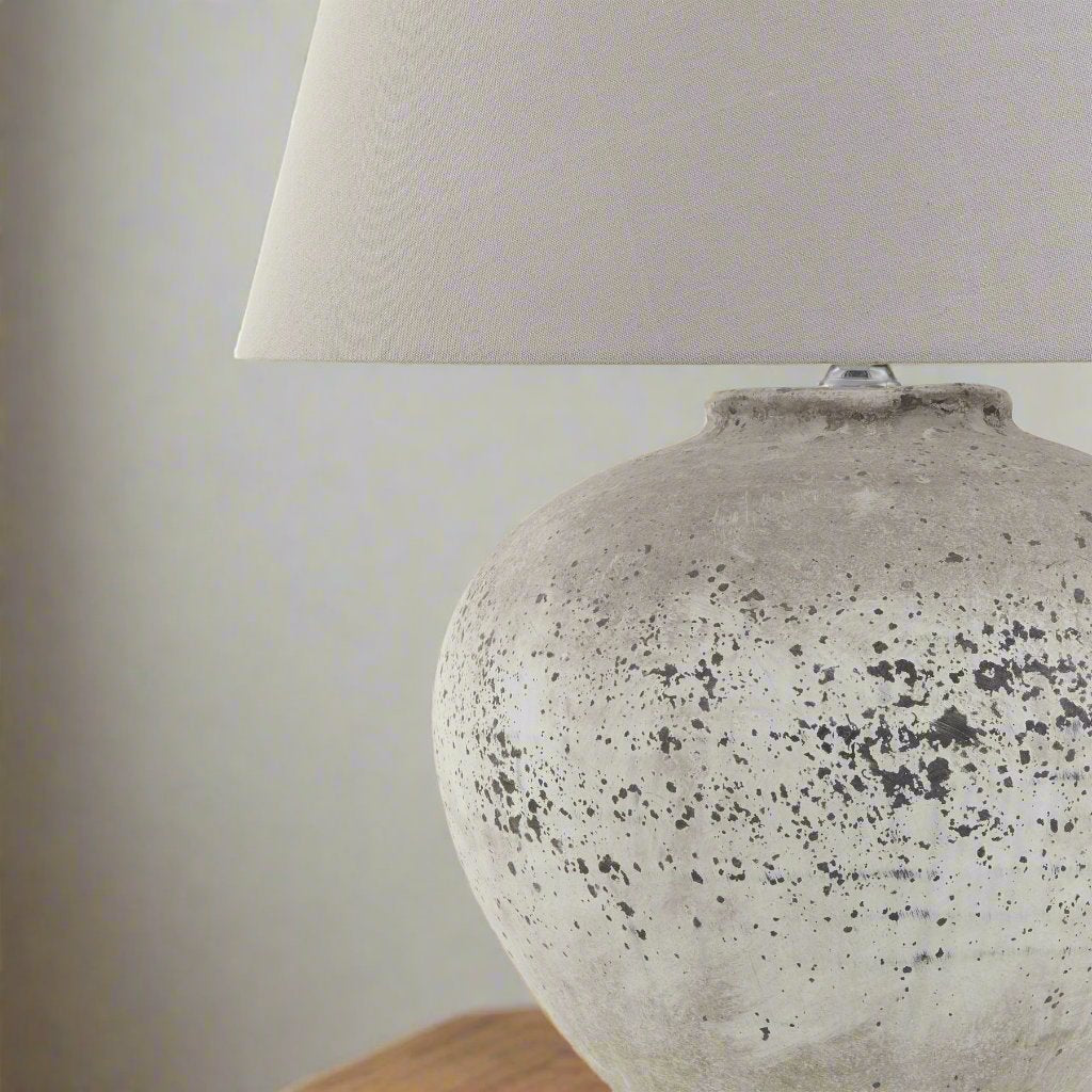 Regola Large Stone Ceramic Lamp