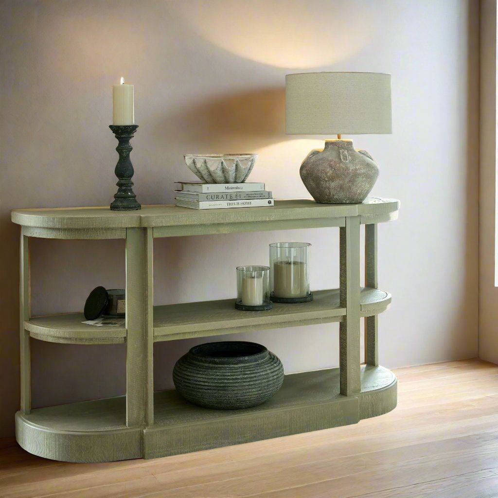 Saltaire Collection 2 Shelf Console Table