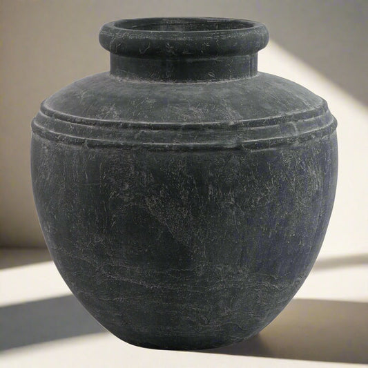 Amalfi Large Grey  Water Pot