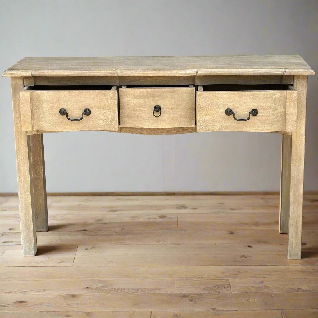 Copgrove Collection 3 Drawer Console