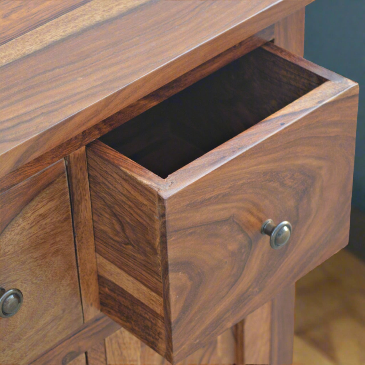 Sheesham 4 Drawer Cabinet