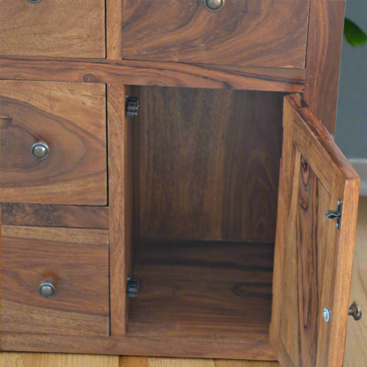 Sheesham 4 Drawer Cabinet