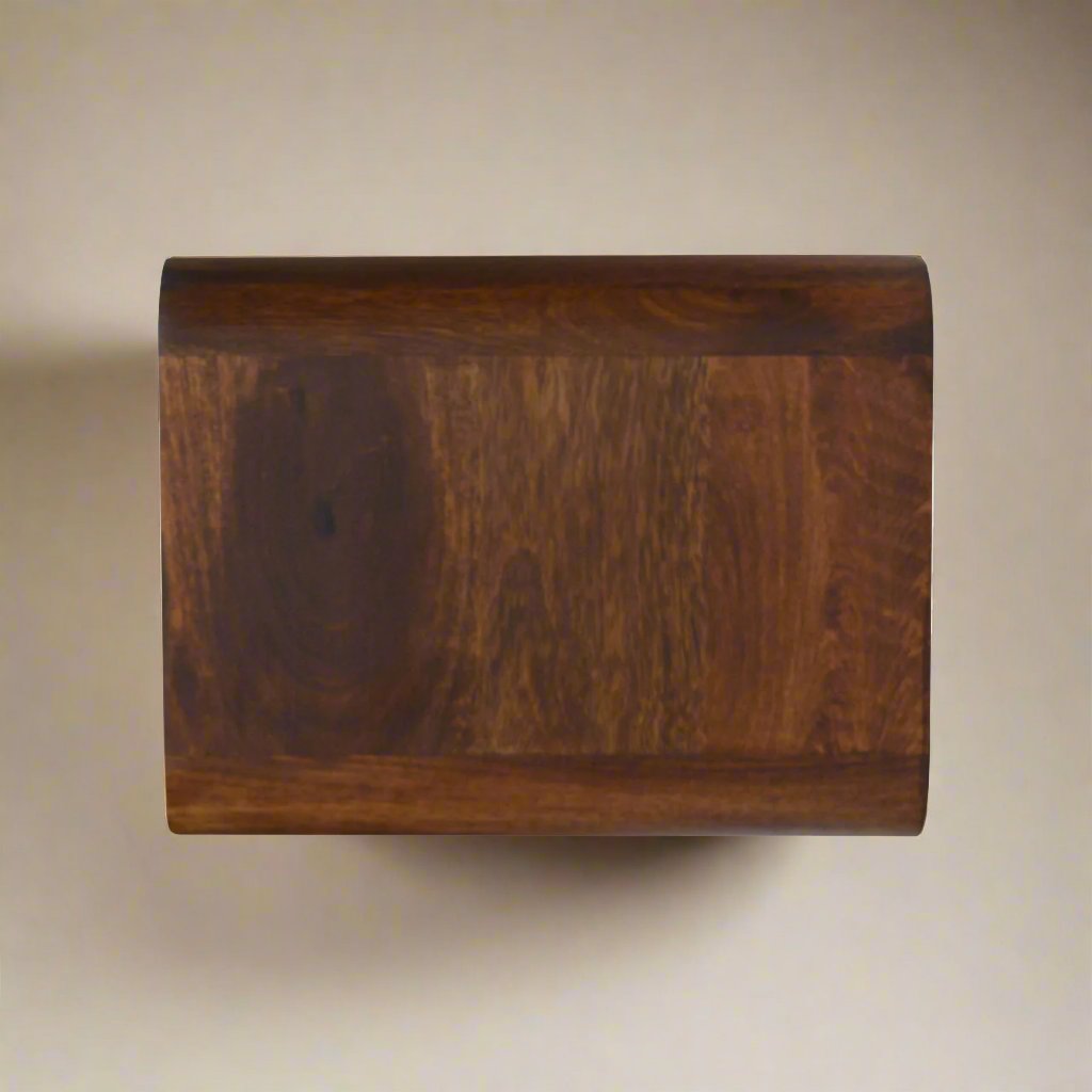 Chestnut Open Floating Console