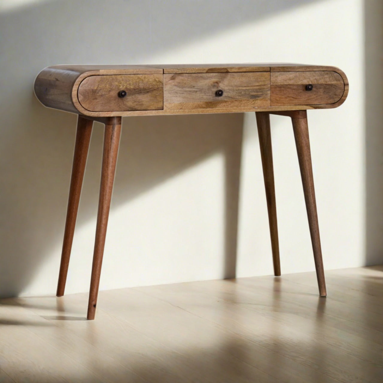 Modern wood dressing table