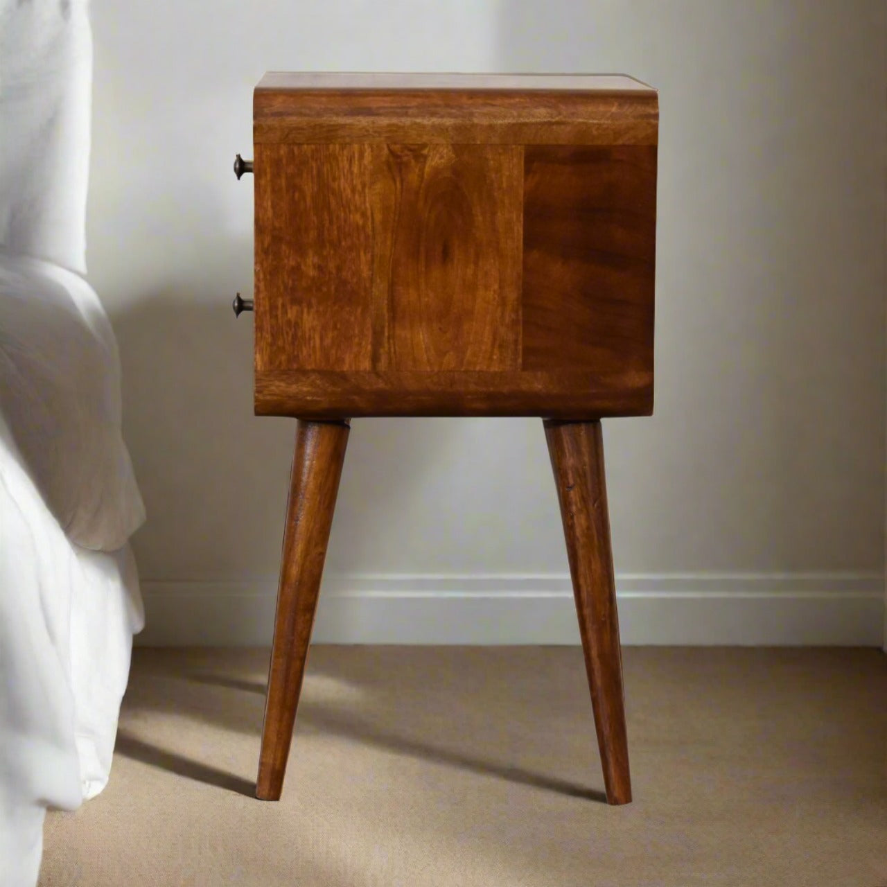 Versatile small nightstand