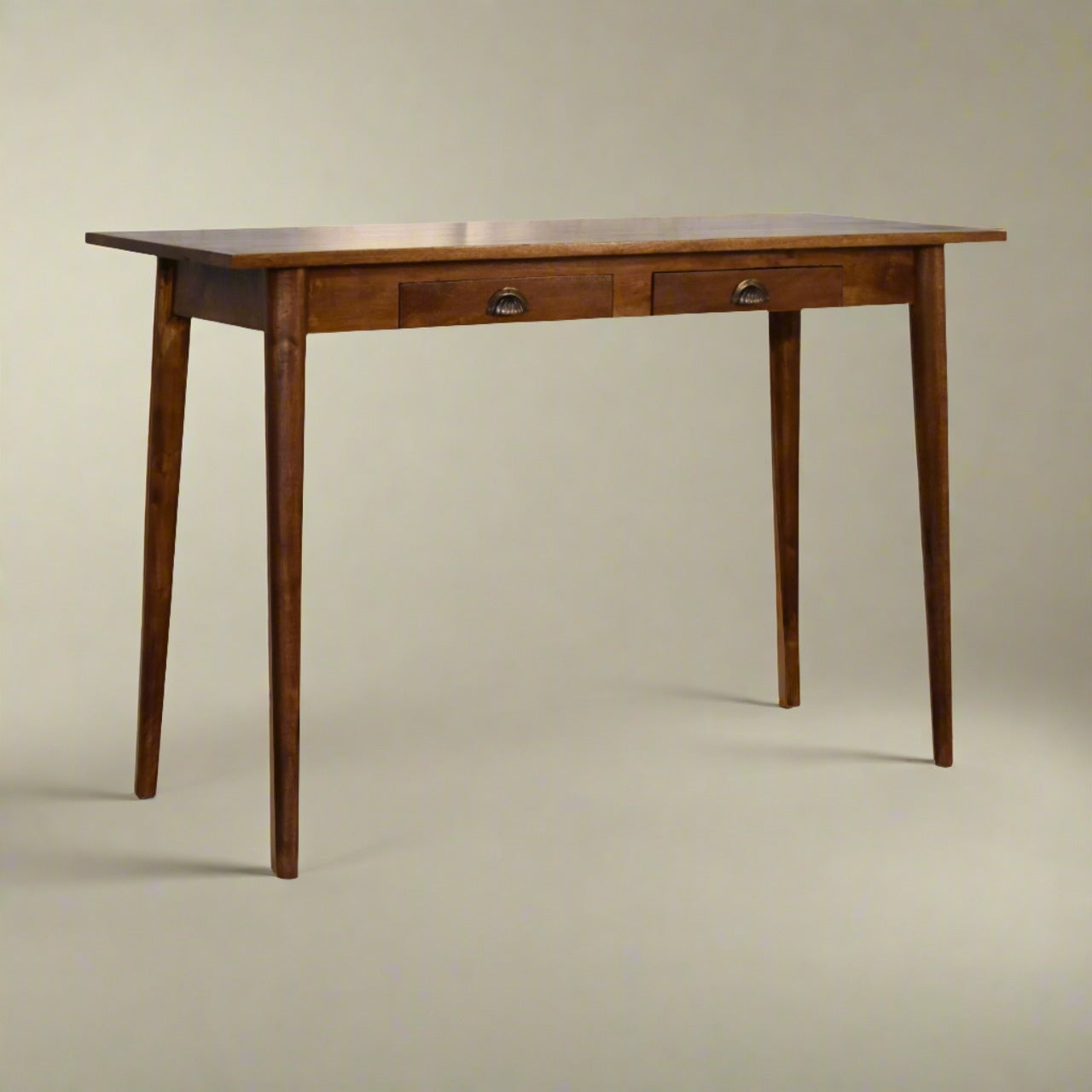 2 Drawer Chestnut Writing Desk