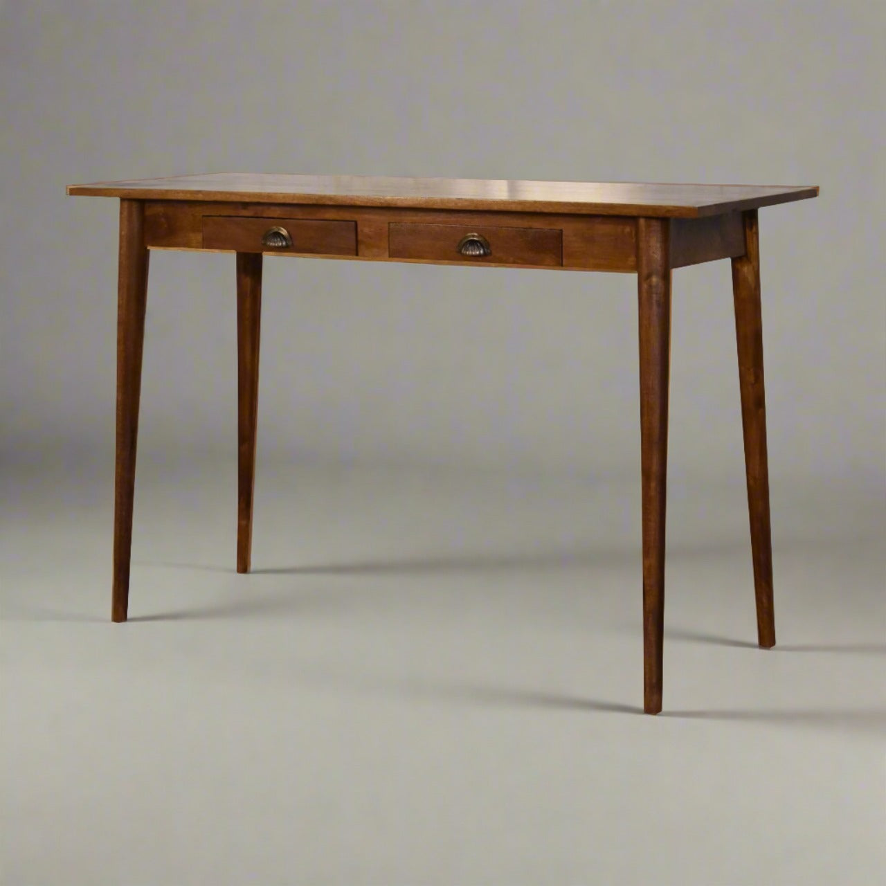 2 Drawer Chestnut Writing Desk