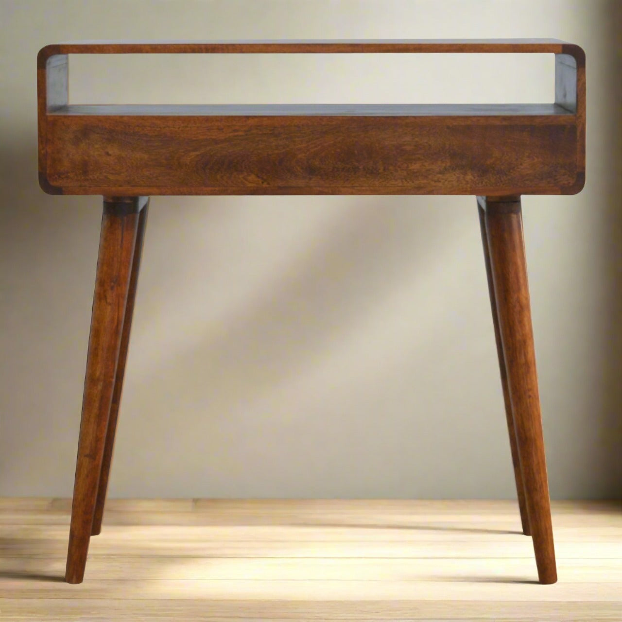 High-quality wood console table