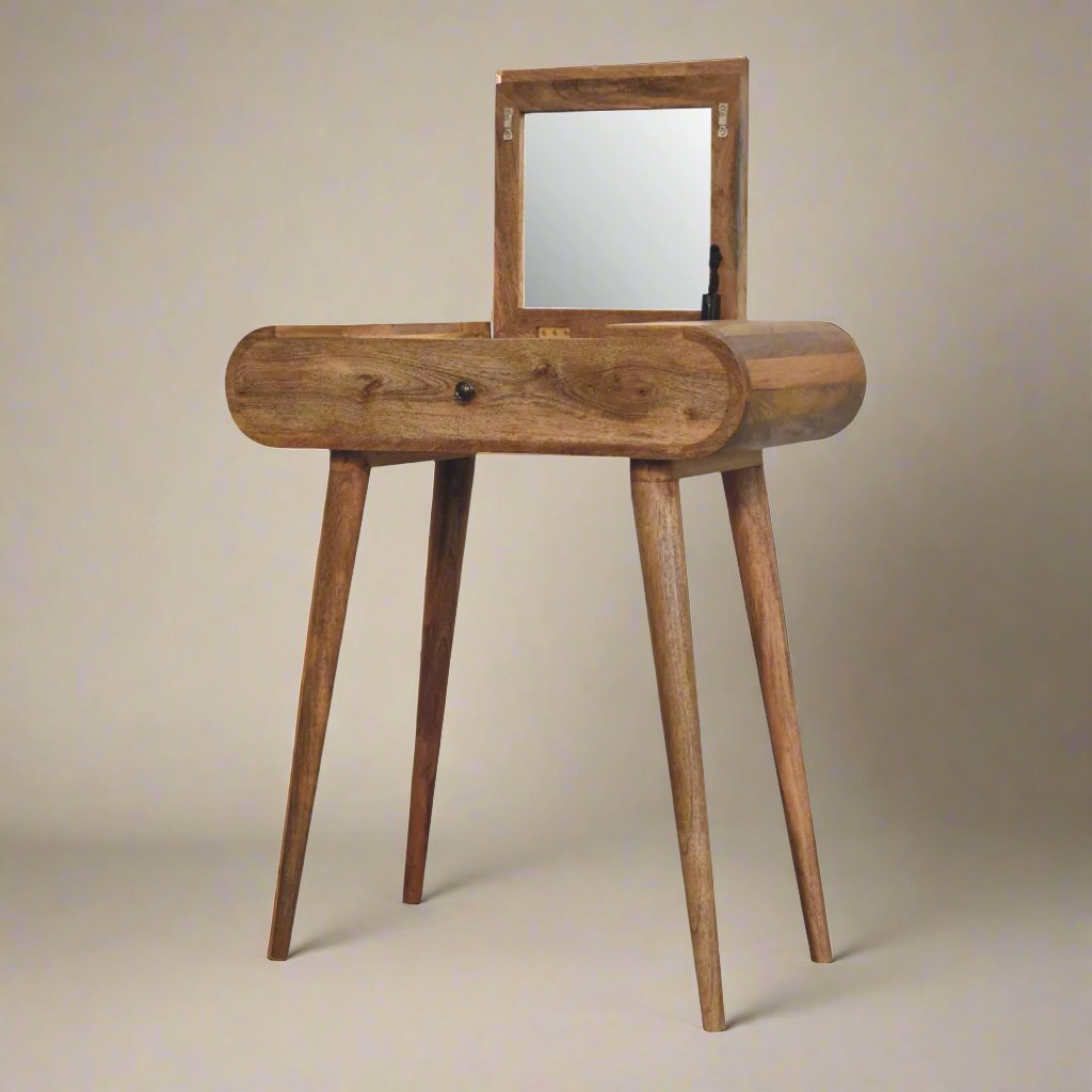 Mini Round Dressing Table