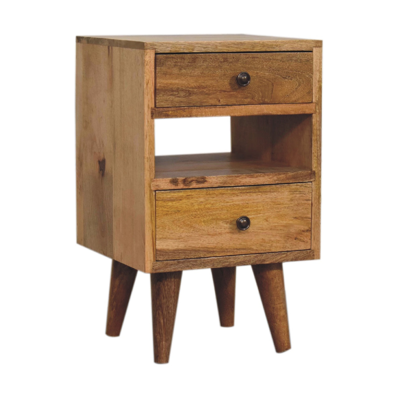 Mini Classic Multi Bedside with 2 Drawers