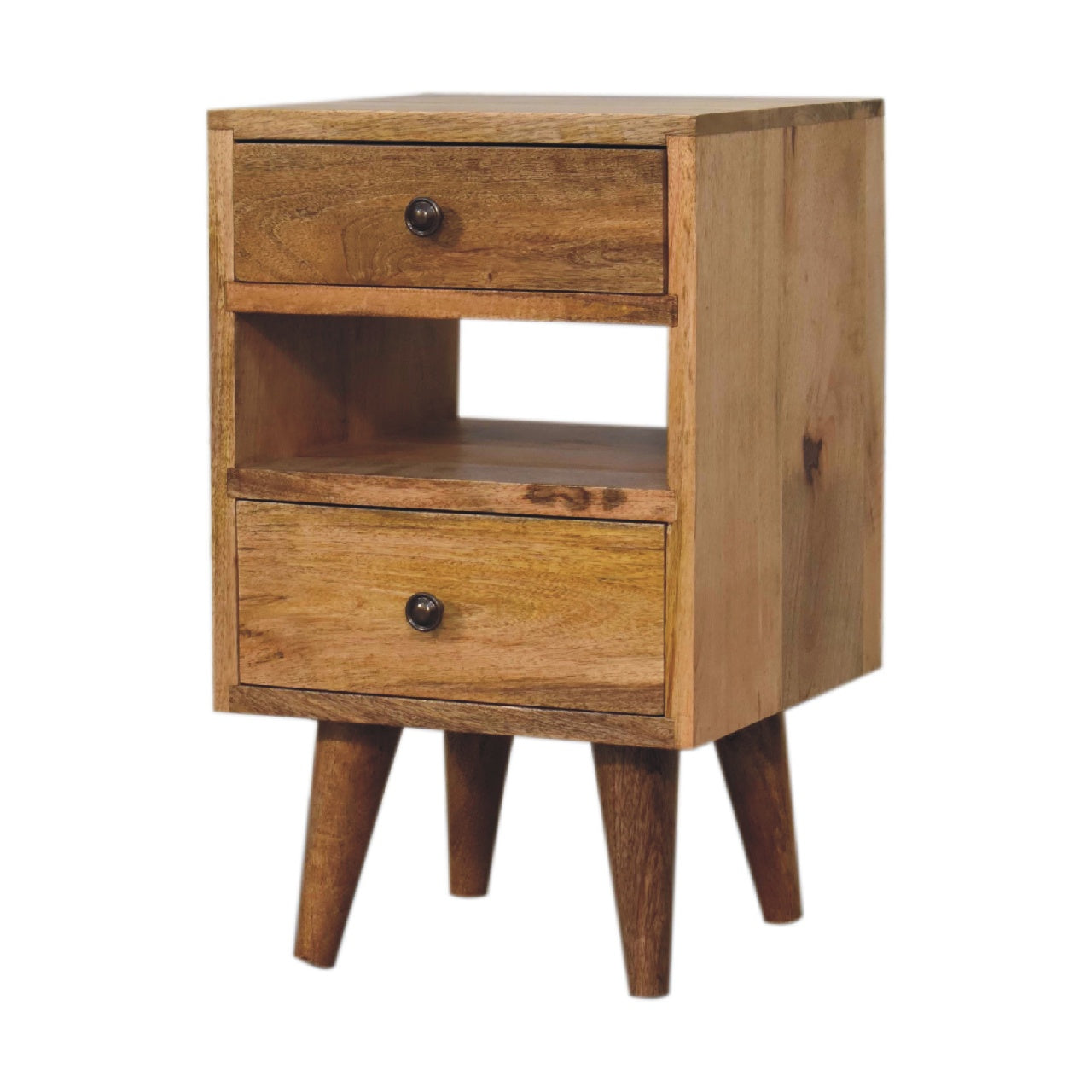 Mini Classic Multi Bedside with 2 Drawers