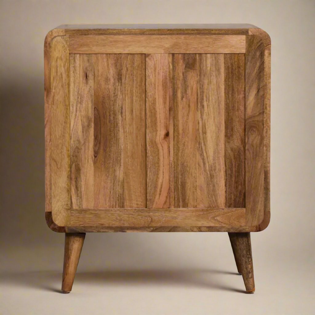 Mini Curved Oak-ish Chest