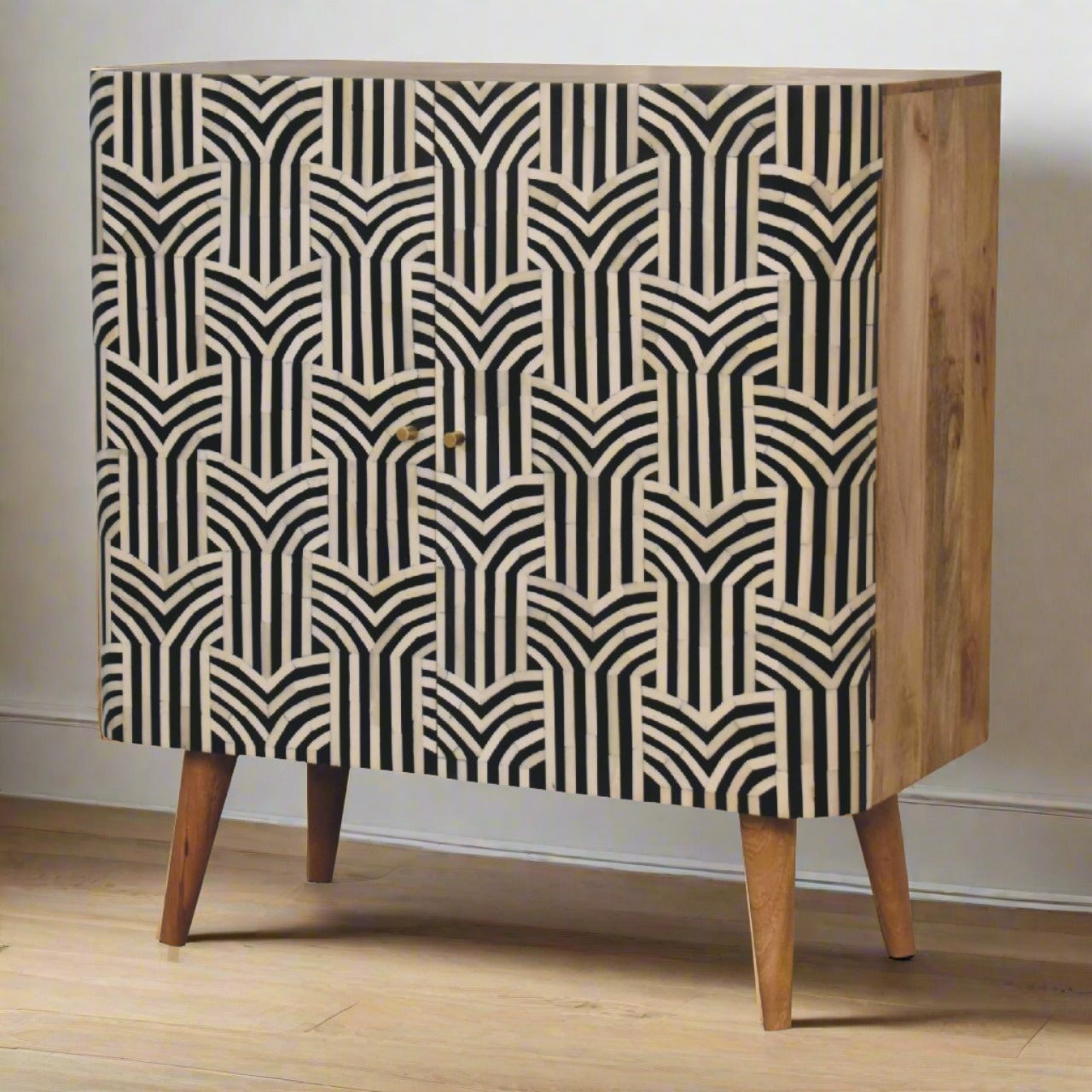 Edessa Bone Inlay Cabinet