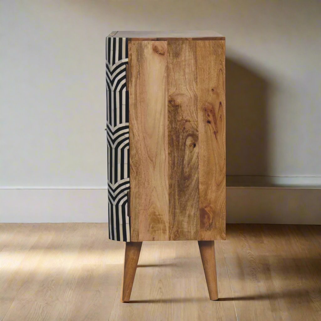 Edessa Bone Inlay Cabinet