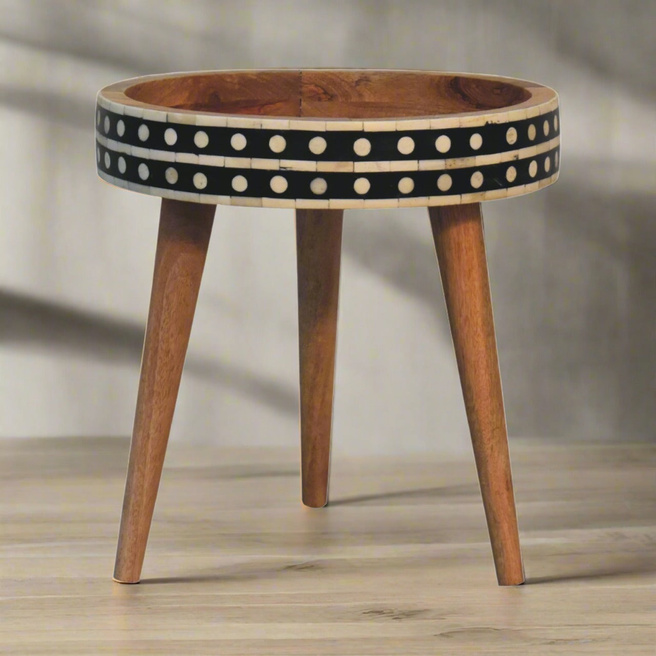 Mini Pattern Nordic End Table