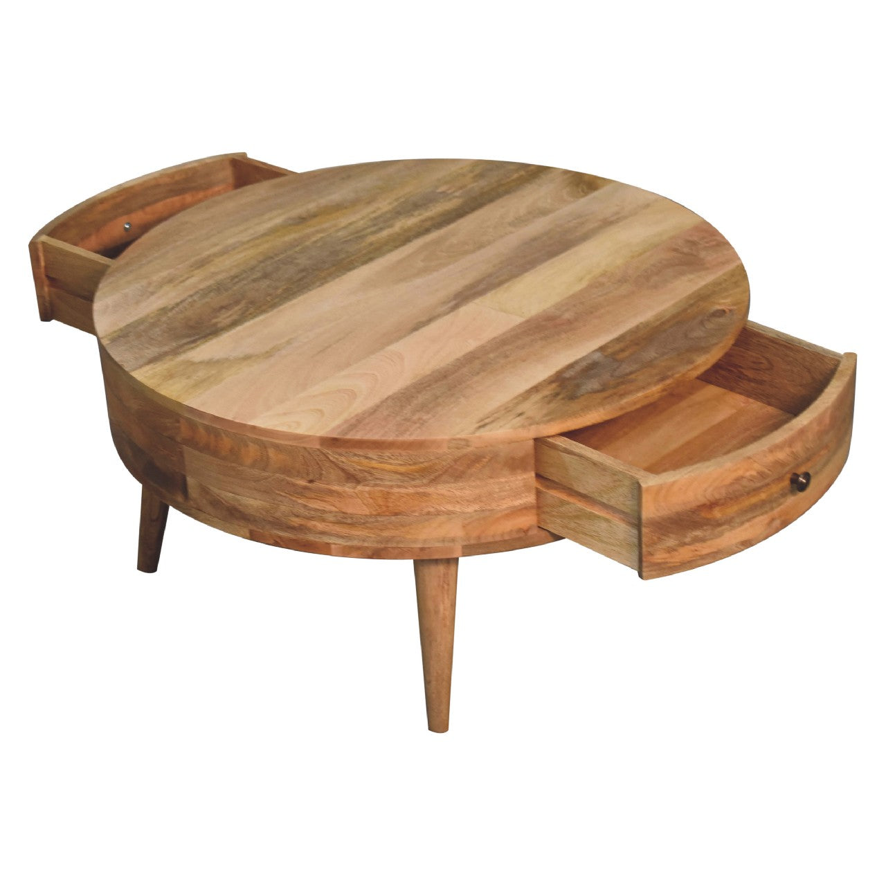 Odyssey Oak Finish Coffee Table