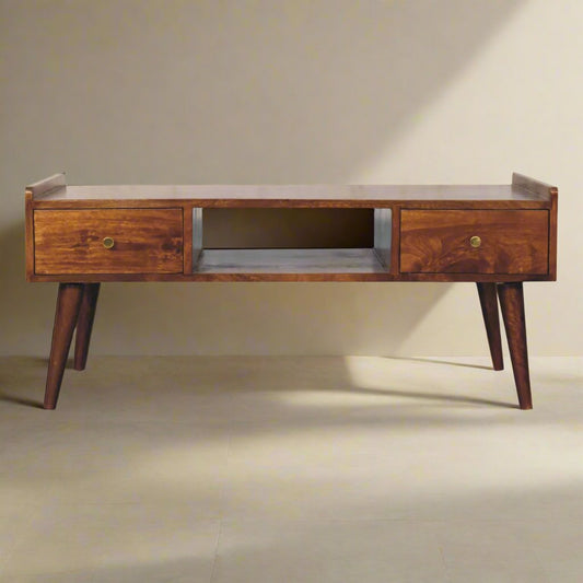 Elevated Chestnut Coffee Table