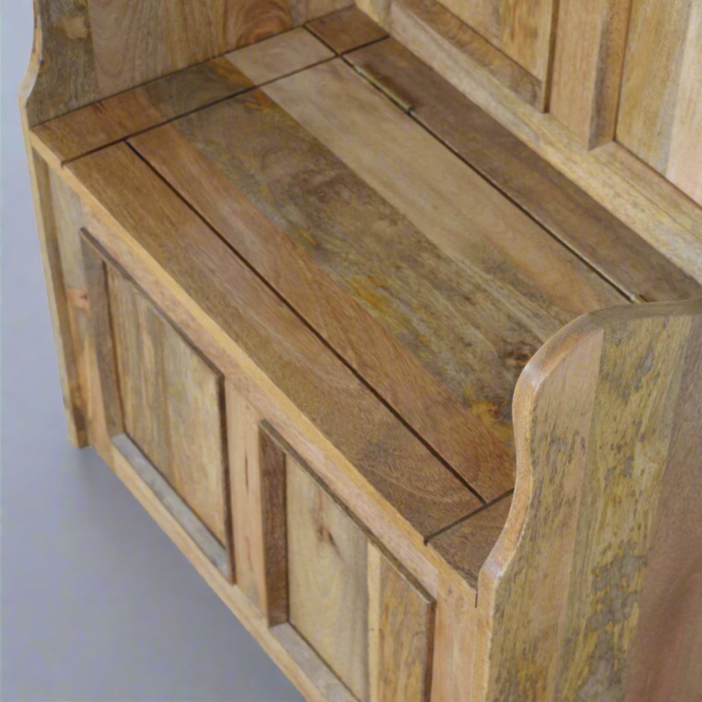 Small Monks Storage Bench