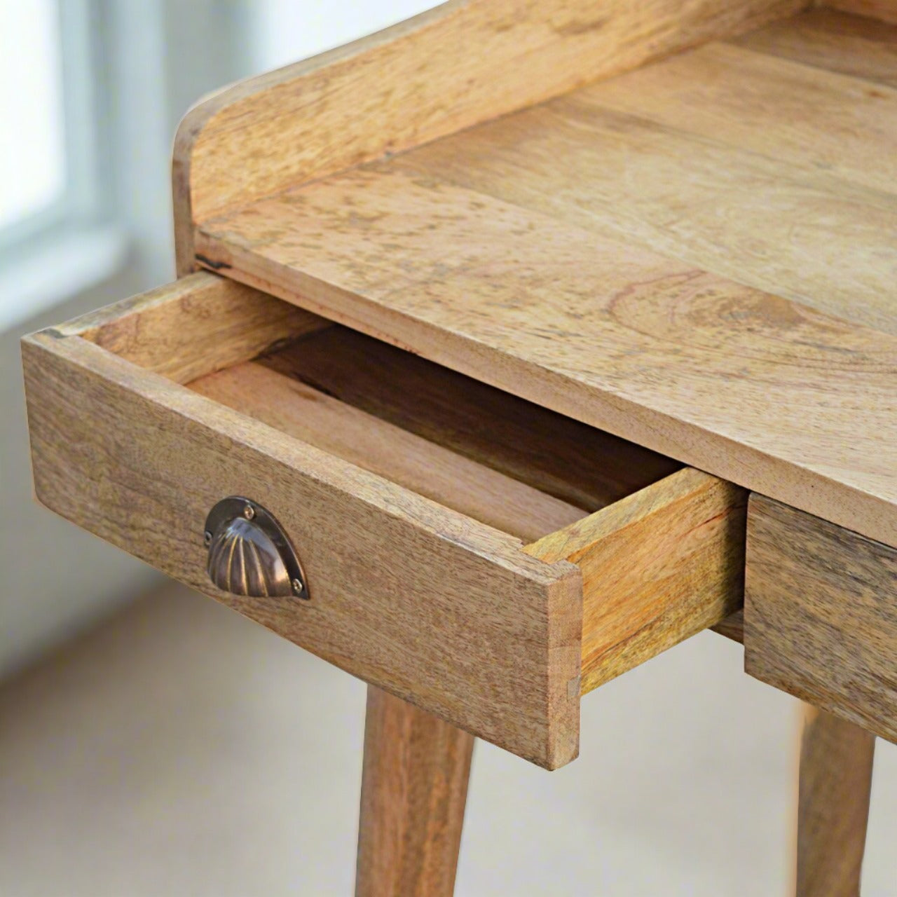 Functional writing desk with storage