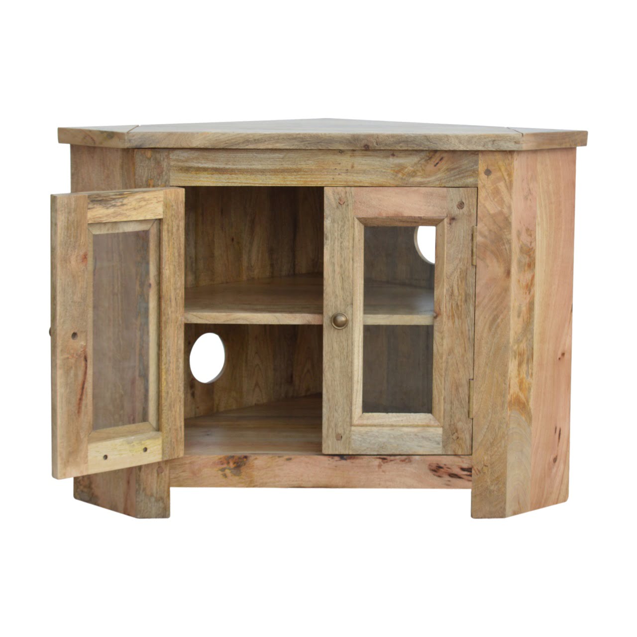 Granary 2 Door Corner TV unit