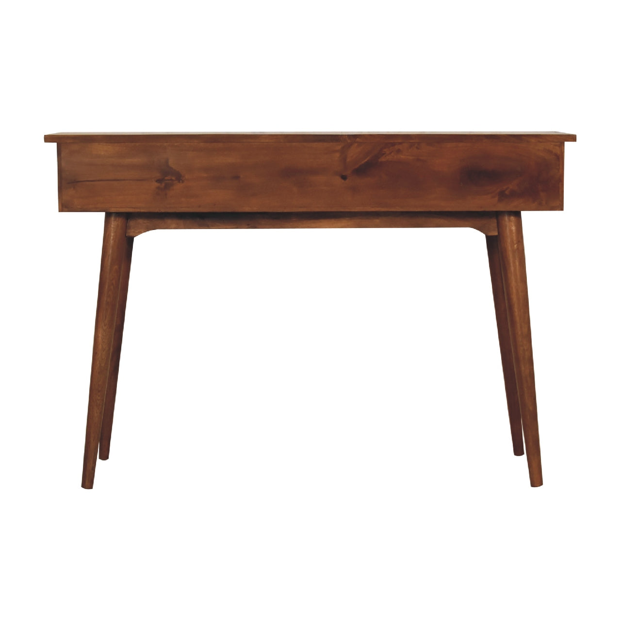 Large Chestnut Console table with Drawers