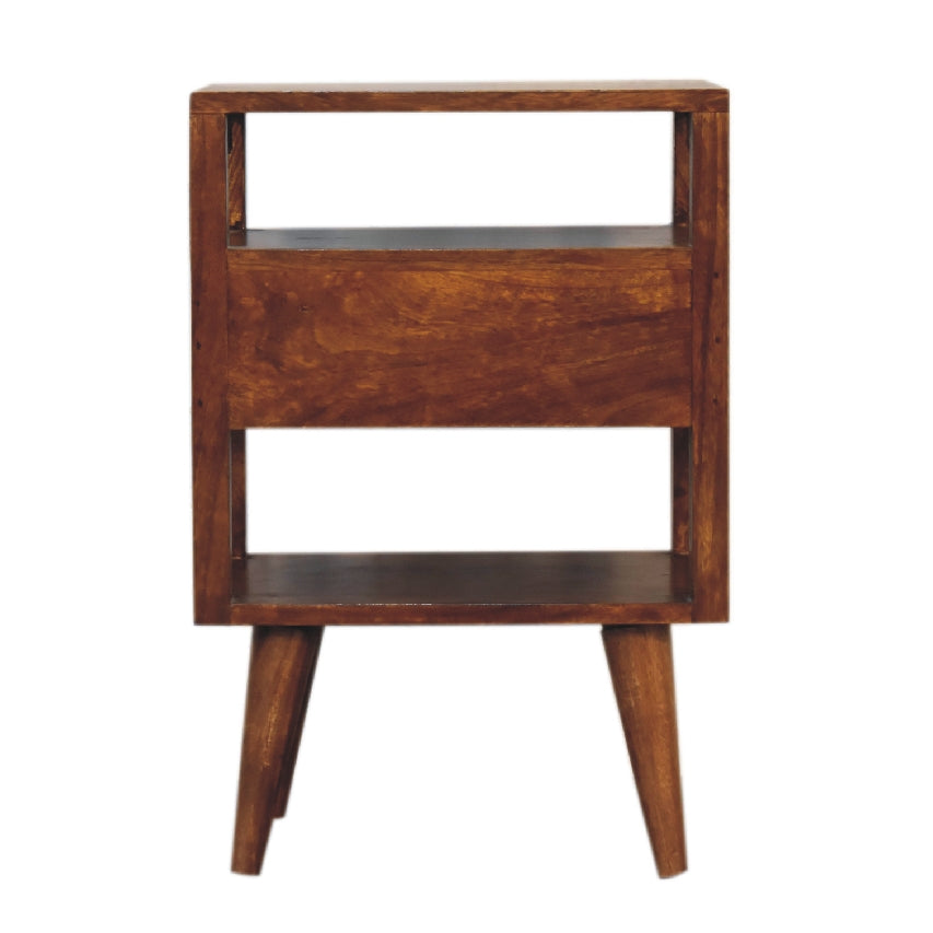 Dante Chestnut Bedside table with 1 Drawer