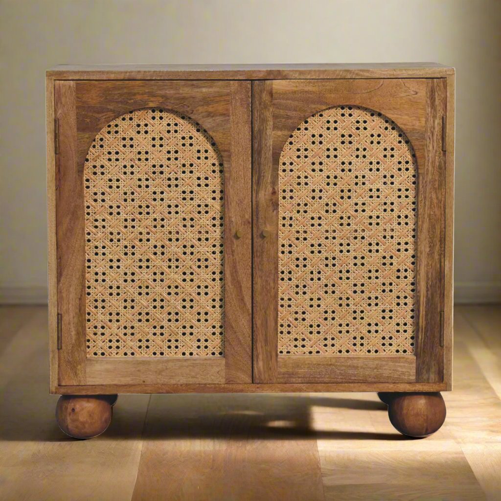 Rattan Ball Cabinet