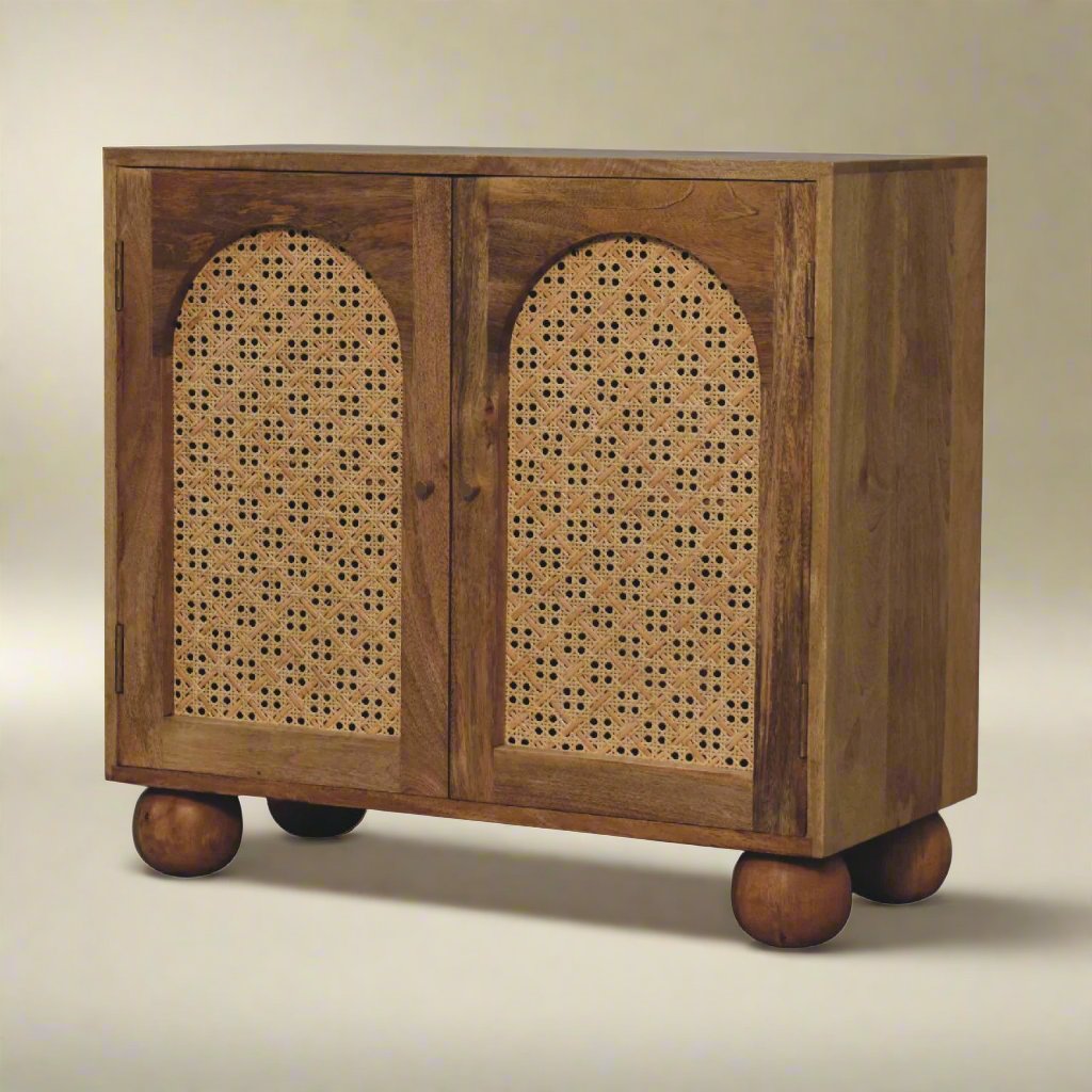 Rattan Ball Cabinet