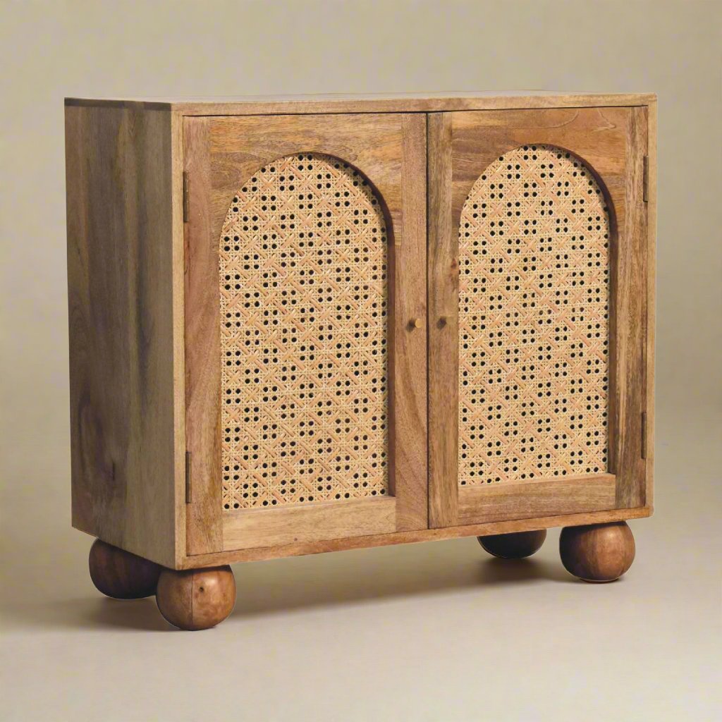 Rattan Ball Cabinet