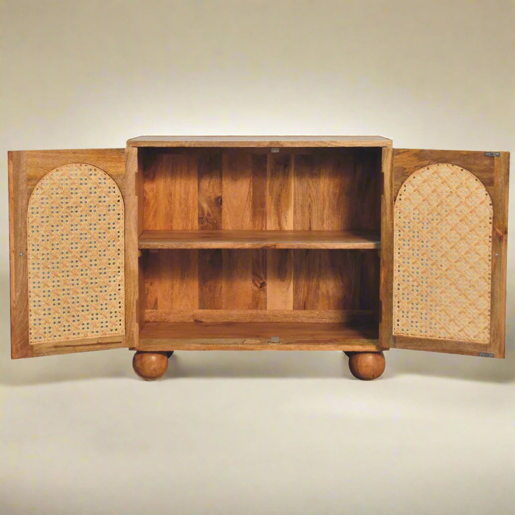 Rattan Ball Cabinet