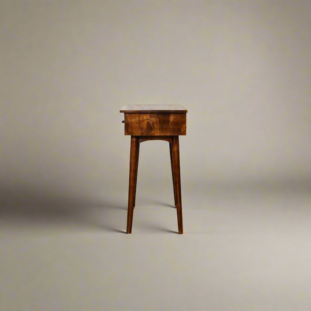 Chestnut Hallway Console table with Drawers