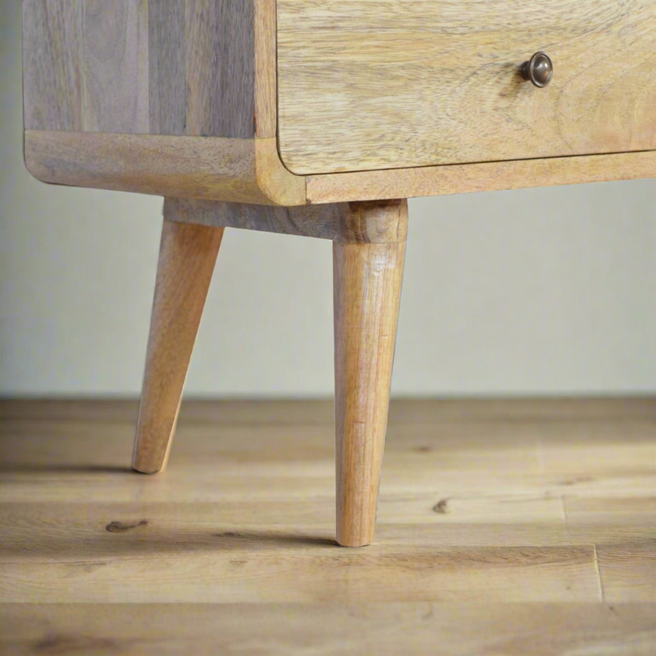 Nordic-style legs TV stand