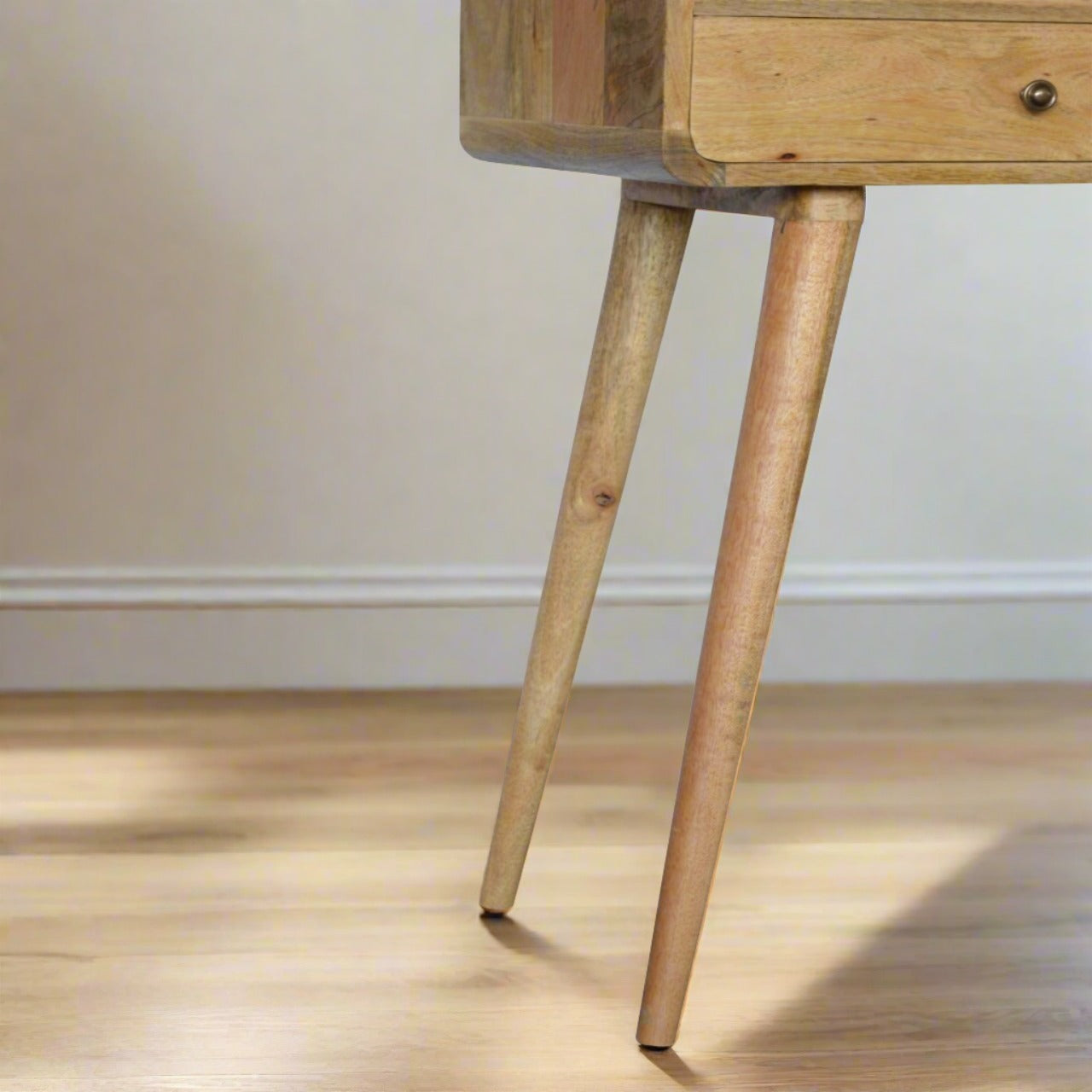 High-quality wood console table